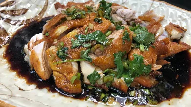 148. Chicken with Ginger and Scallion Oil 油淋雞